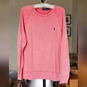 Polo Ralph Lauren Men's Coral Crew Neck Sweatshirt